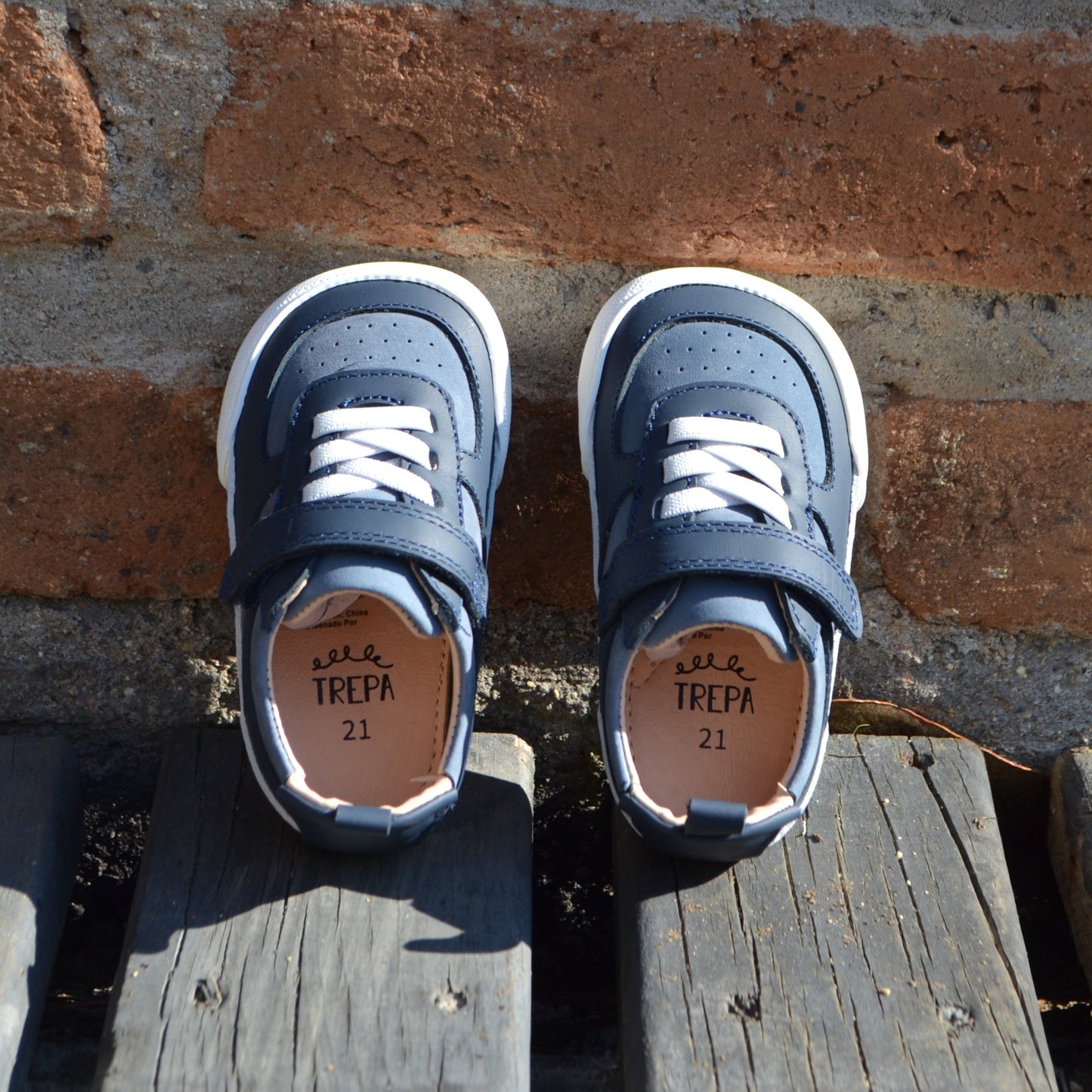 Zapatillas Ergonómicas TREPA Vintage - Azul (20 a 24)
